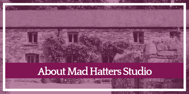 About Mad Hatters Studio - on hover